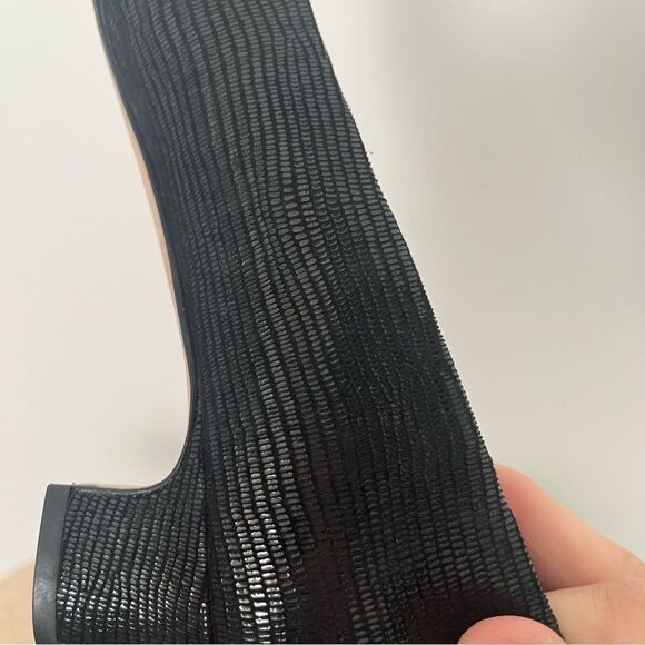 Vaneli Dayle Almond toe Short Block heel Pump, Black print Women's Size 9.5 NWOB - Picture 8 of 8